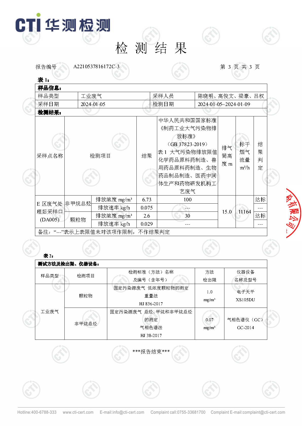 2024年必赢亚洲废气废水检测汇报_Page12