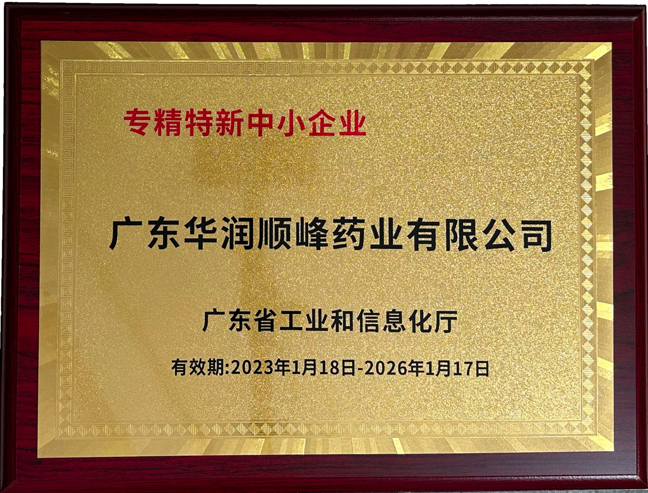 专精特新中幼企业